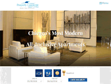 Tablet Screenshot of chicagopropertyconcierge.com